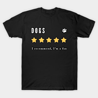 Five stars for dogs T-Shirt